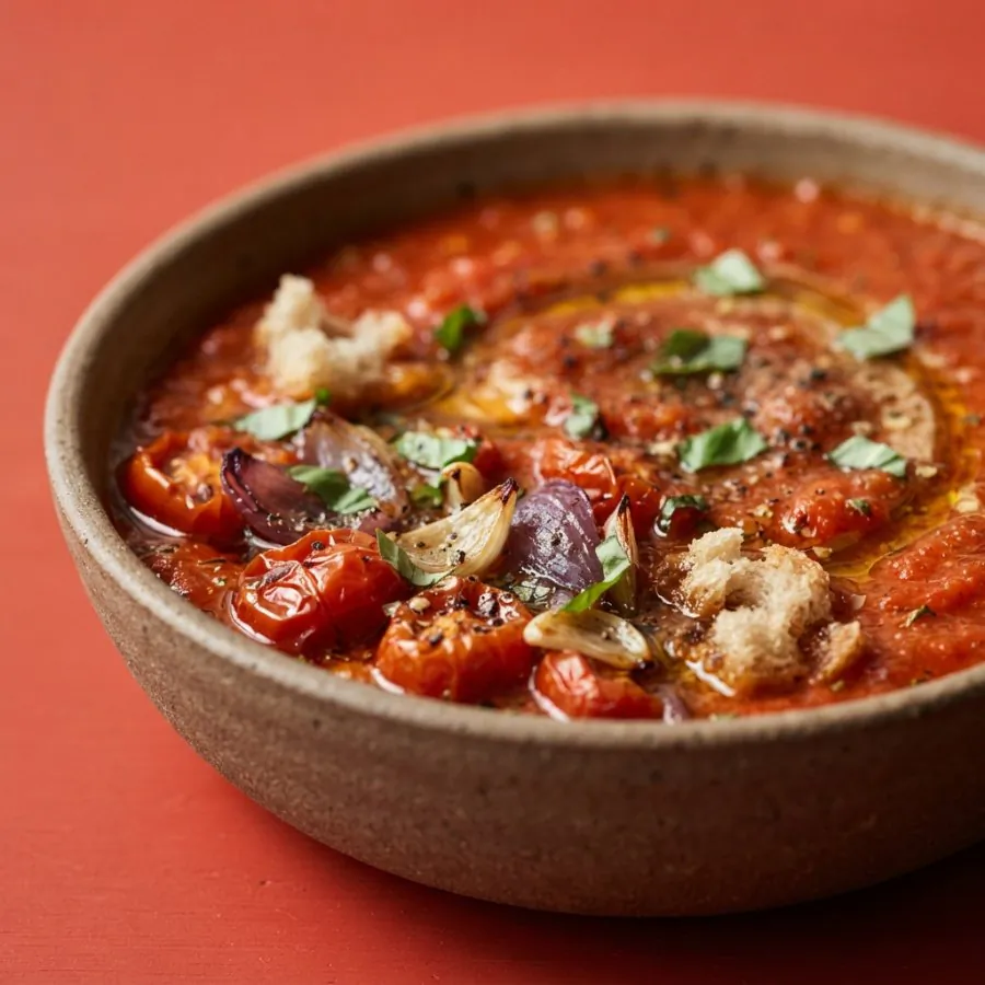 Zuppa di pomodori arrostiti, foto 2