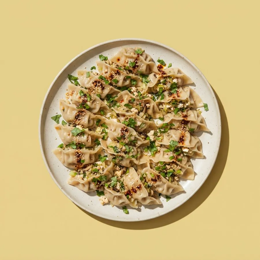 Dumpling platter