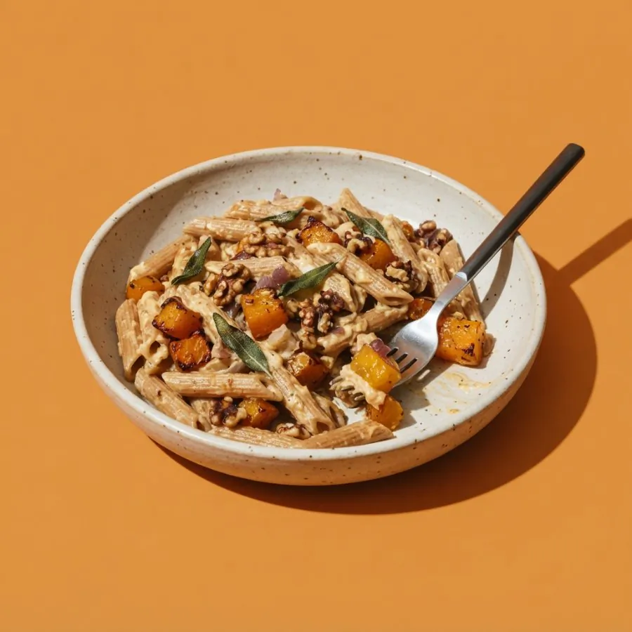 Pasta con calabaza asada y salvia, foto 3