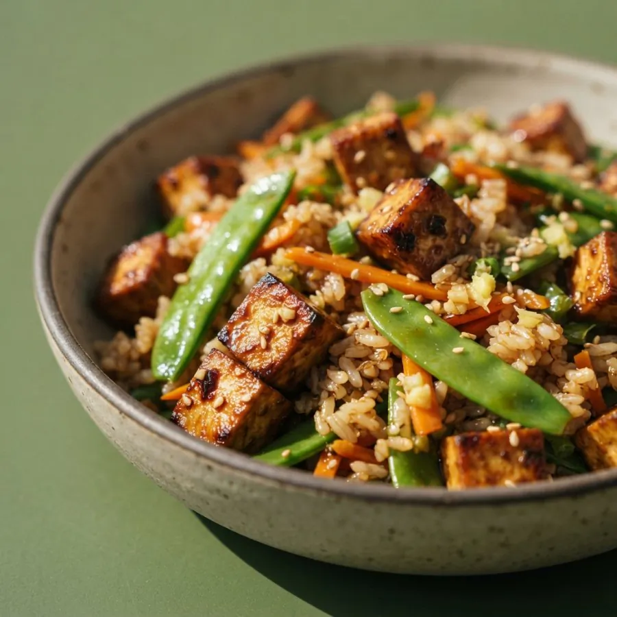 Sauté de tofu teriyaki, photo 2