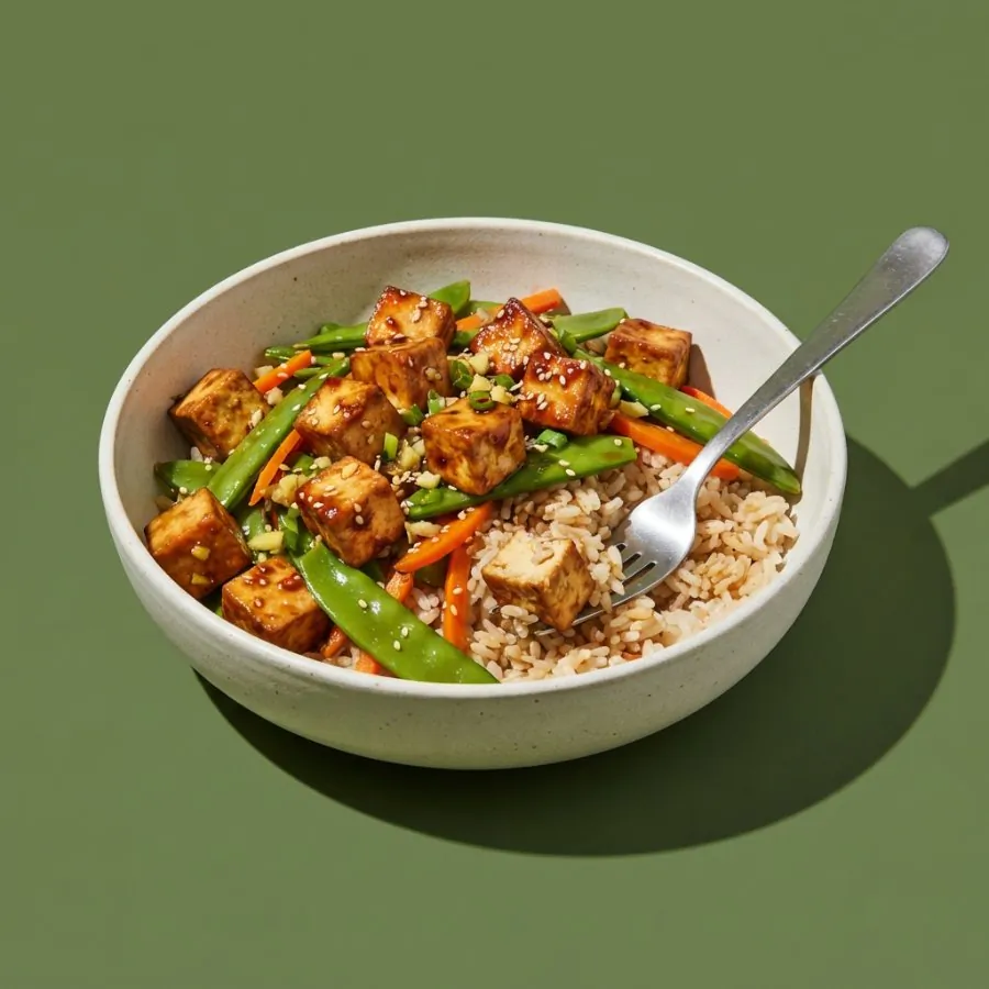 Sauté de tofu teriyaki, photo 3