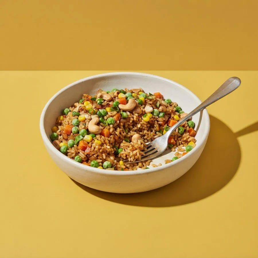 Riz sauté aux légumes et aux noix de cajou, photo 3
