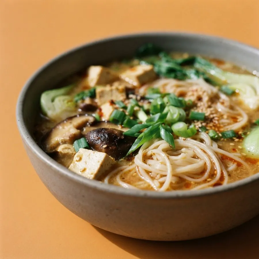 Zuppa di noodles al miso, foto 2