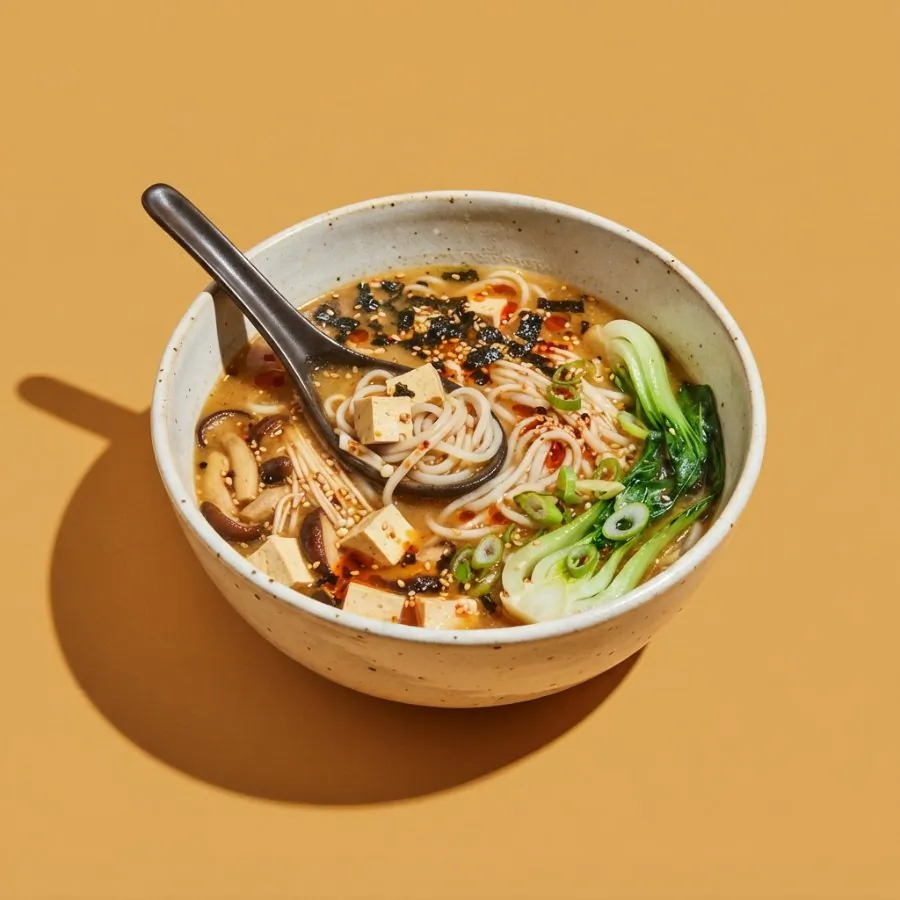 Zuppa di noodles al miso, foto 3