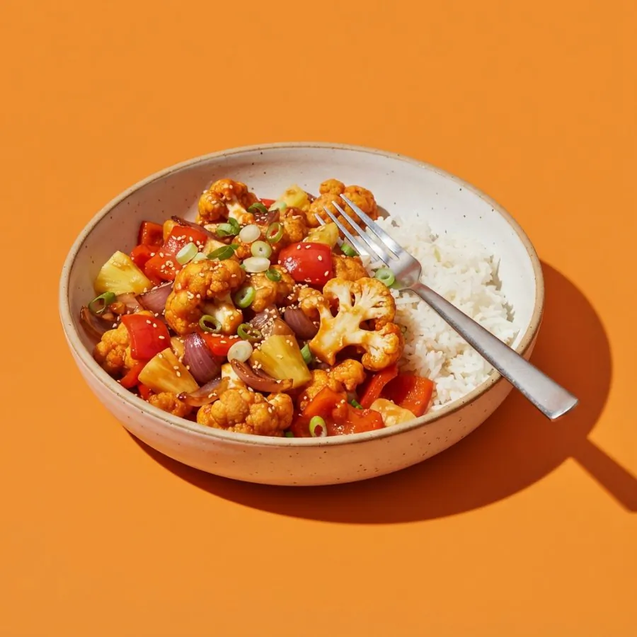 Sweet and sour cauliflower, photo 3