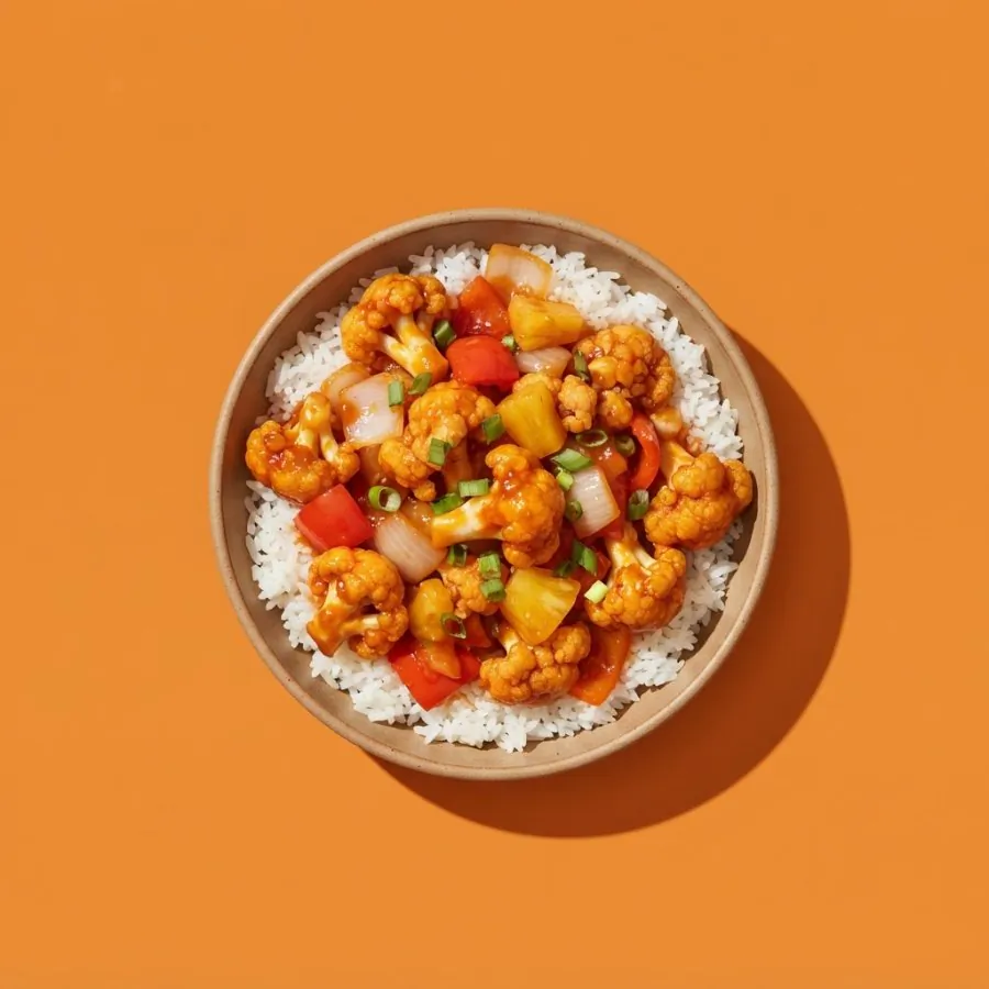 Sweet and sour cauliflower