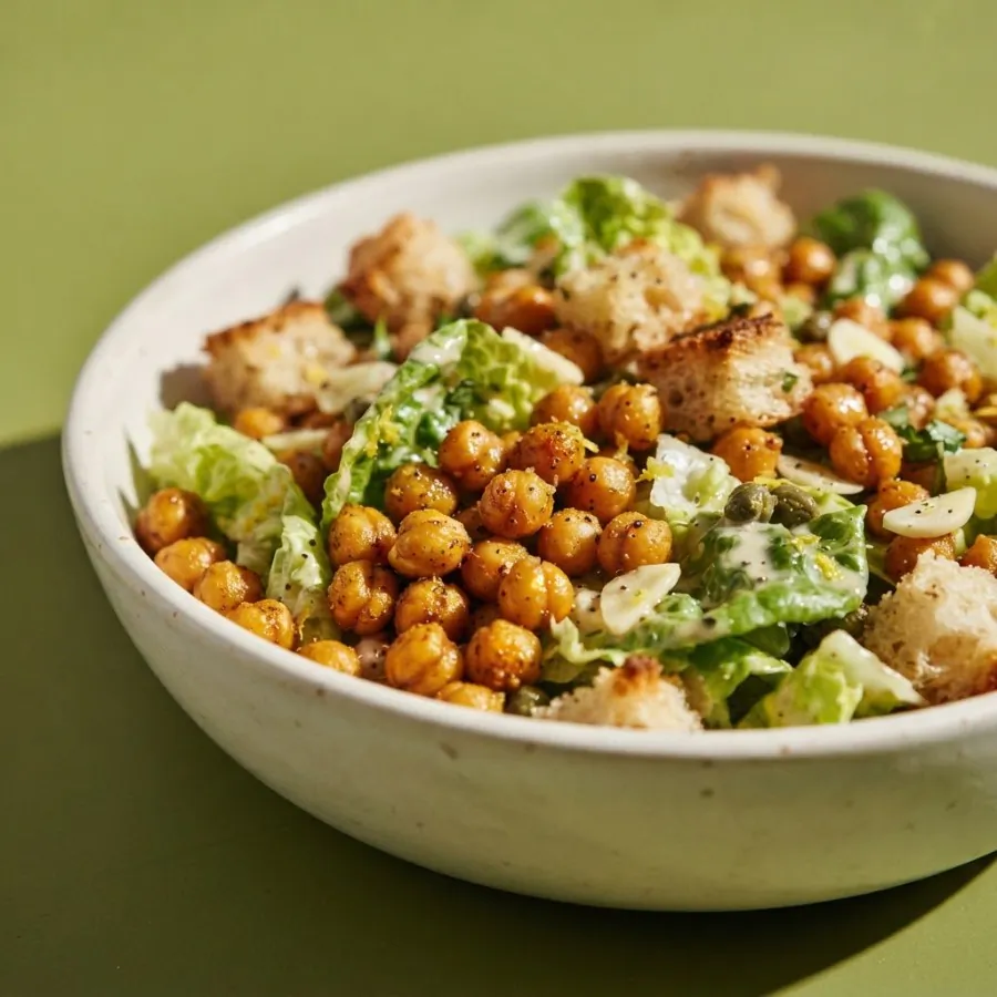 Crispy chickpea Caesar, photo 2