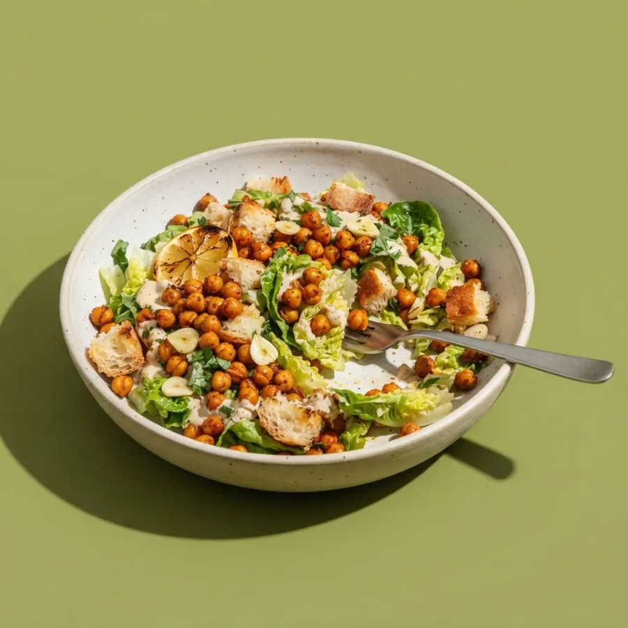 Crispy chickpea Caesar, photo 3
