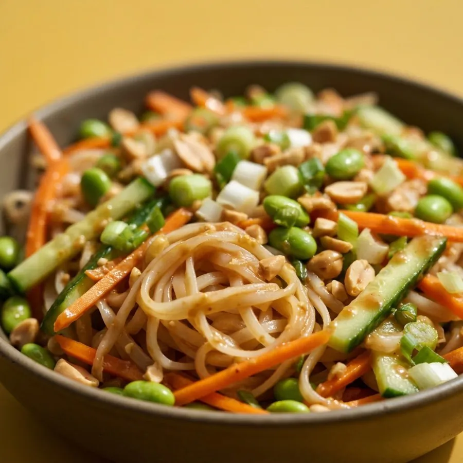 Sesame noodle salad, photo 2