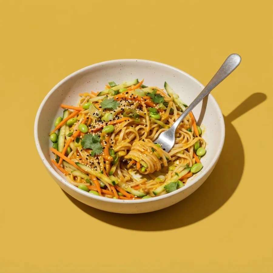 Sesame noodle salad, photo 3
