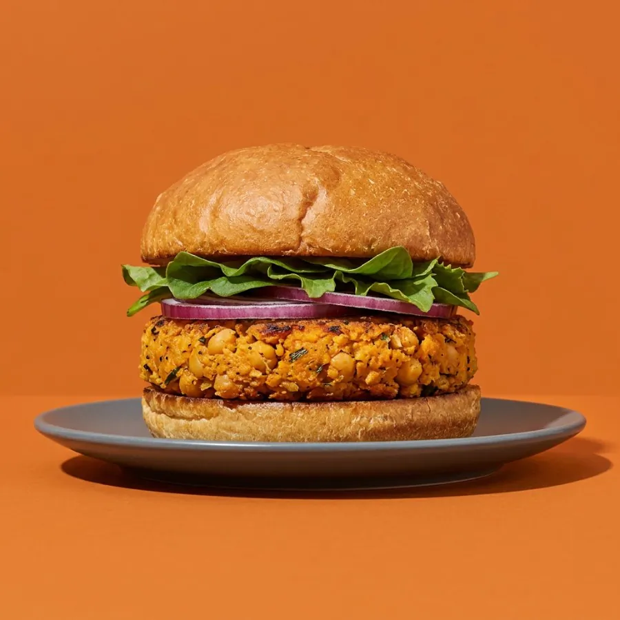 Burgers à la patate douce et aux pois chiches, photo 3