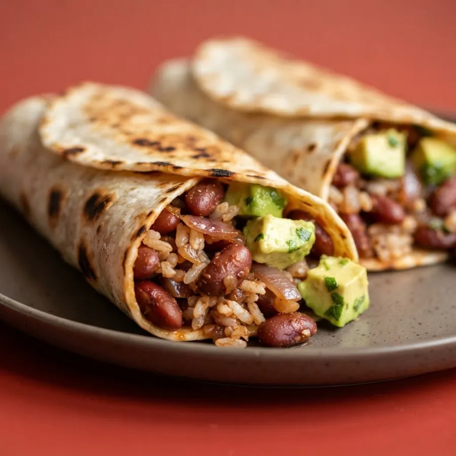 Burrito con fagioli e riso, foto 2