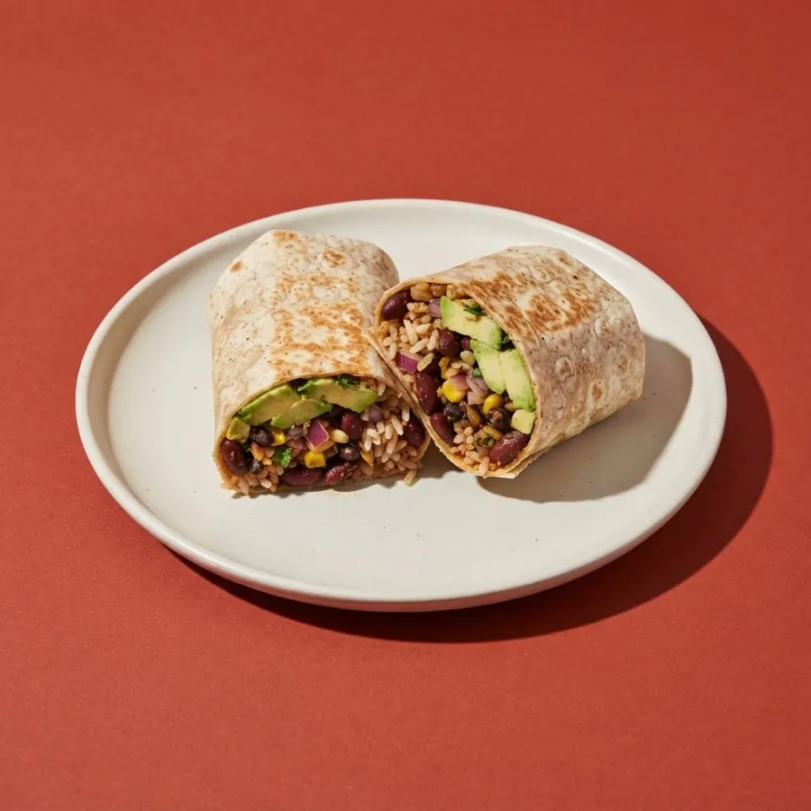 Burrito con fagioli e riso, foto 3