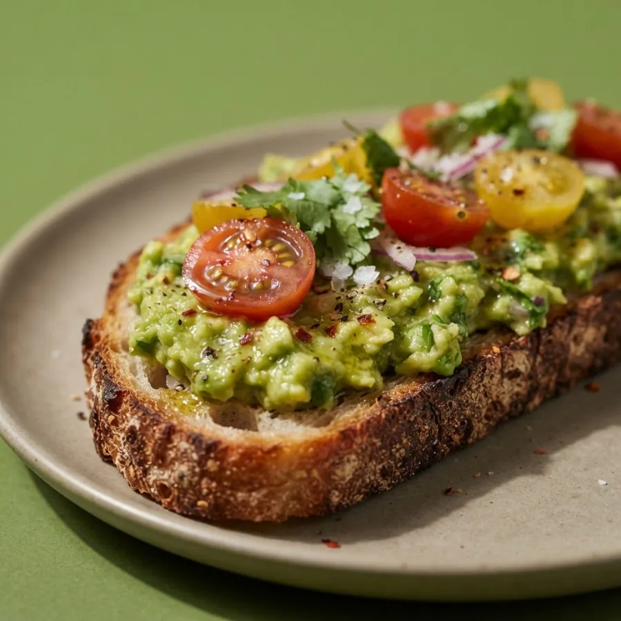 Smashed avocado toasts, photo 2
