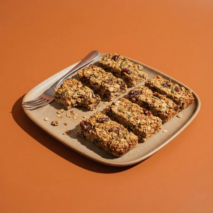 Banana and oat breakfast bars, photo 3