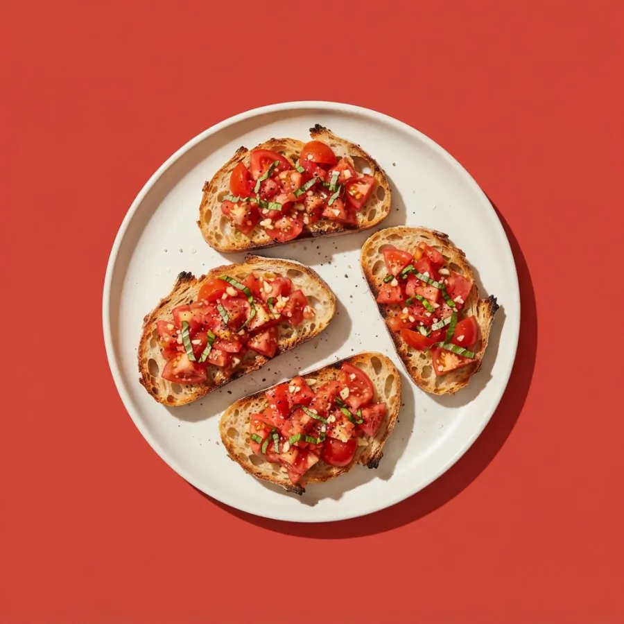 Bruschetta de tomate