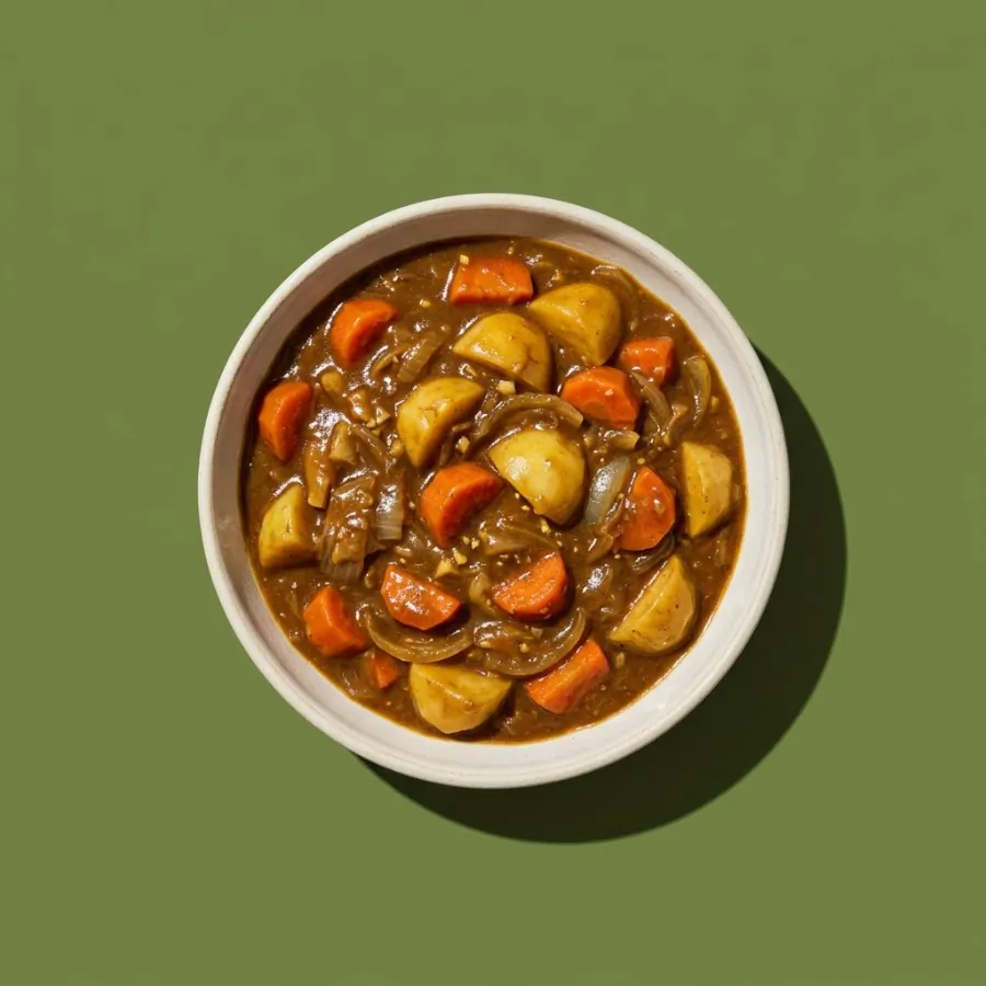 Japanese-style vegetable curry
