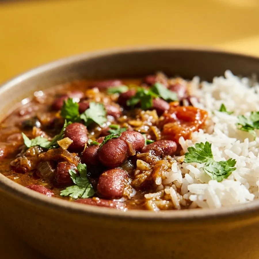 Rajma, curry de feijão-vermelho, foto 2
