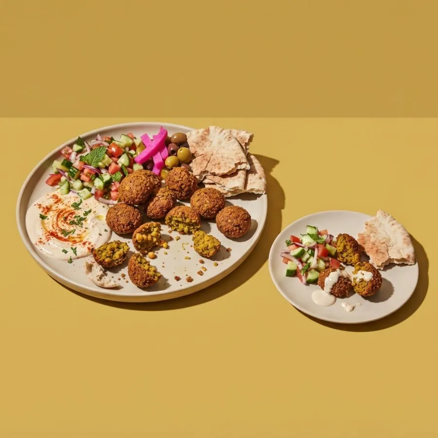 Assiette de falafels, photo 3