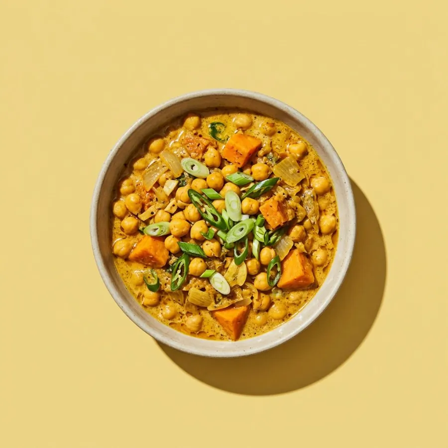 Karibisches Kichererbsen-Curry