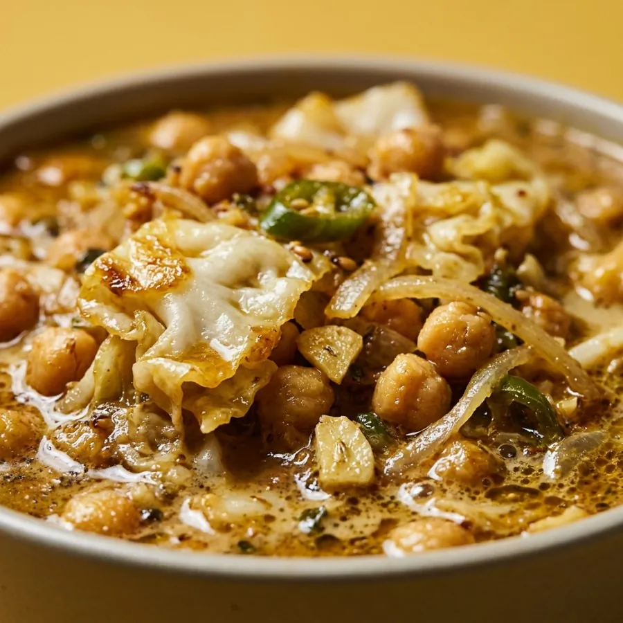 Cabbage and coconut tamarind curry, photo 2