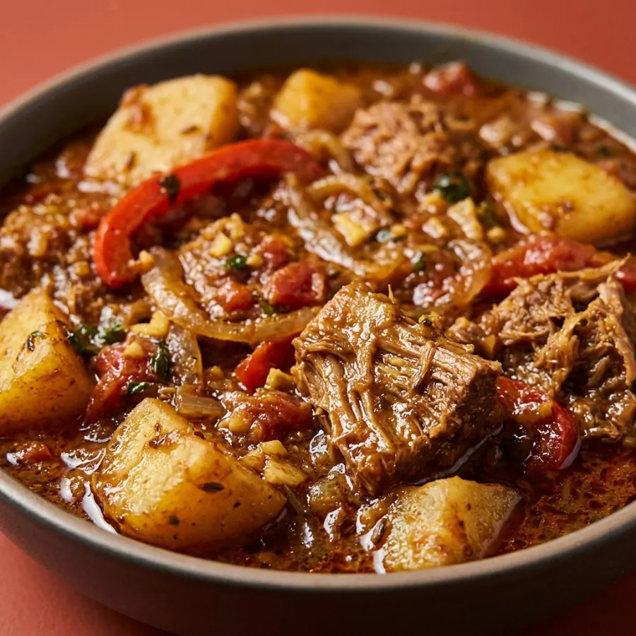 Jackfrucht-Kartoffel-Balti, Foto 2