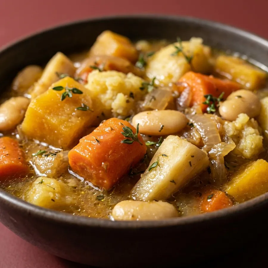 Root vegetable stew with thyme, photo 2
