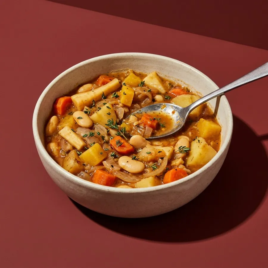 Root vegetable stew with thyme, photo 3