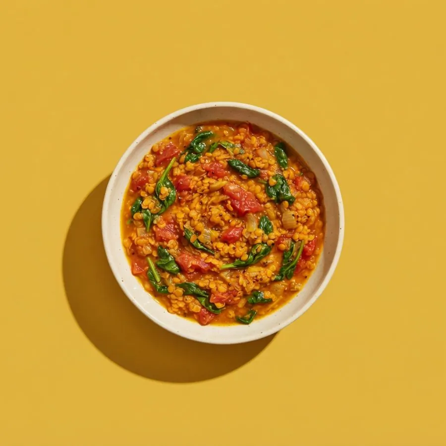 Dal mit roten Linsen