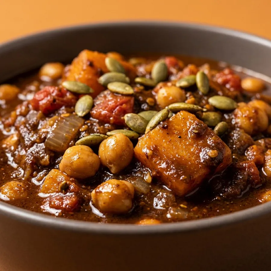 Mole-style squash and chickpea stew, photo 2