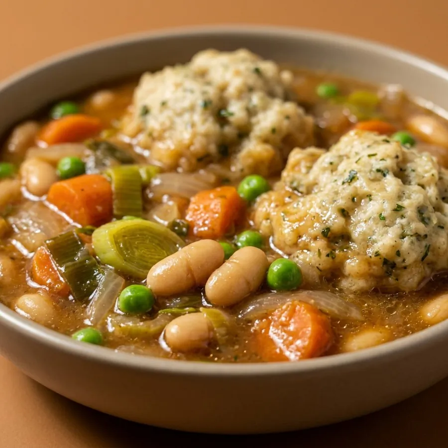 Ensopado de legumes com bolinhos de ervas, foto 2