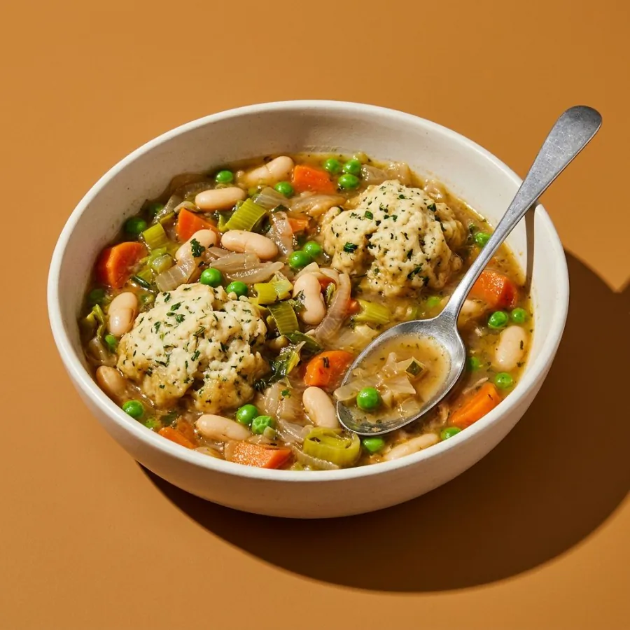 Ensopado de legumes com bolinhos de ervas, foto 3