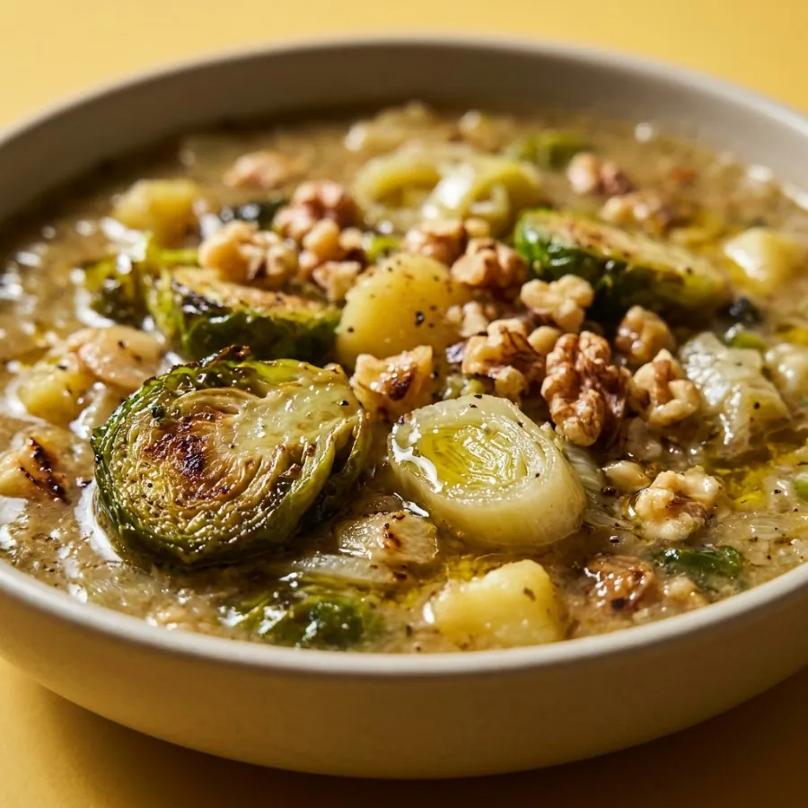 Rosenkohl-Lauch-Suppe, Foto 2