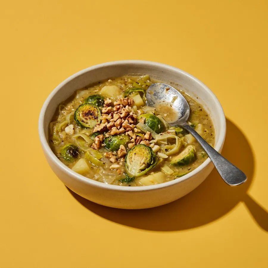 Rosenkohl-Lauch-Suppe, Foto 3