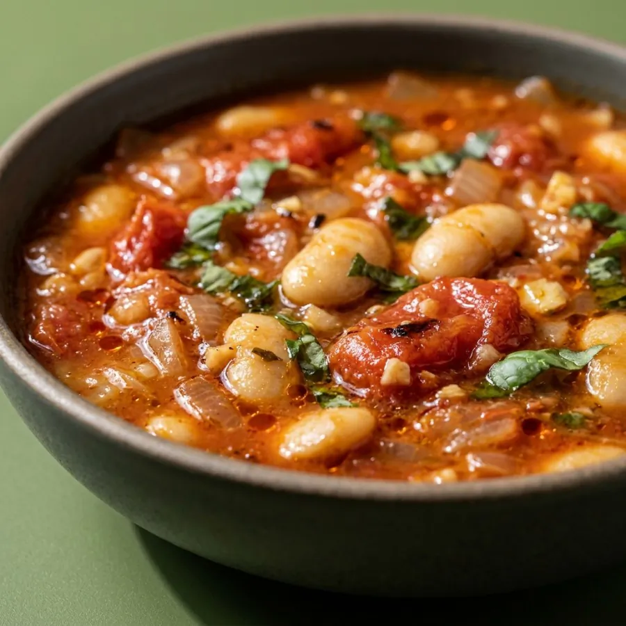 Smoky tomato and butter bean soup, photo 2