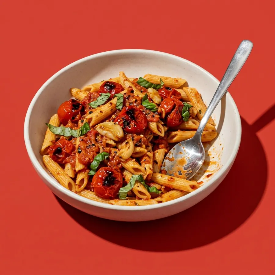 Roast tomato and garlic pasta, photo 3