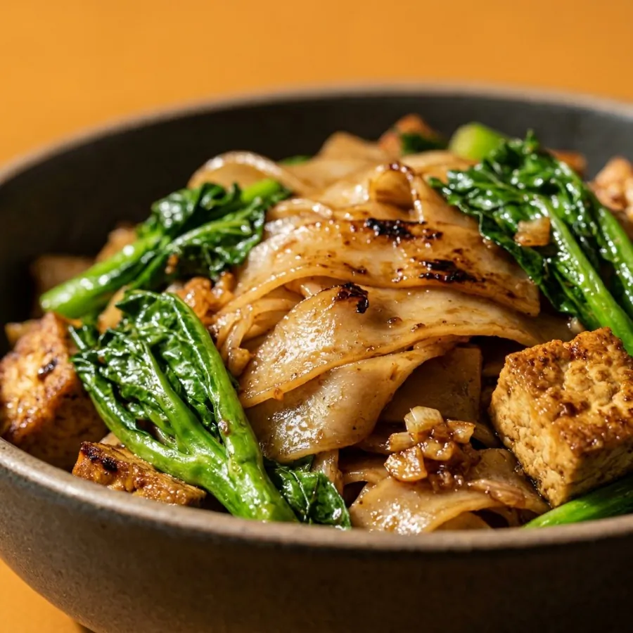 Pad see ew-style noodles with broccoli, photo 2