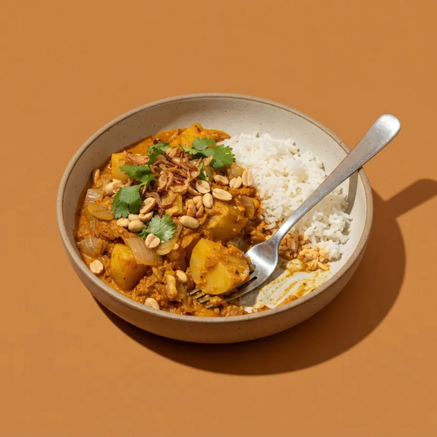 Curry massaman di patate, foto 3