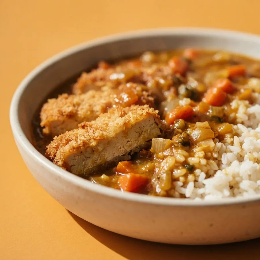 Katsu curry with tofu, photo 2