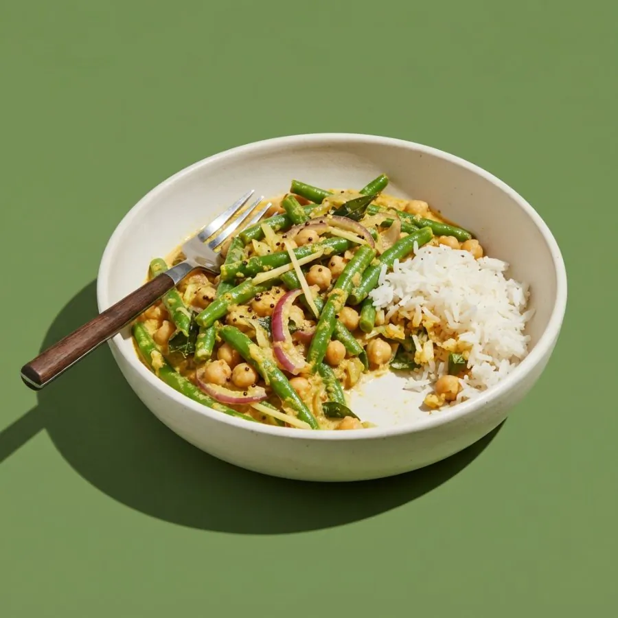 Curry di fagiolini e cocco, foto 3