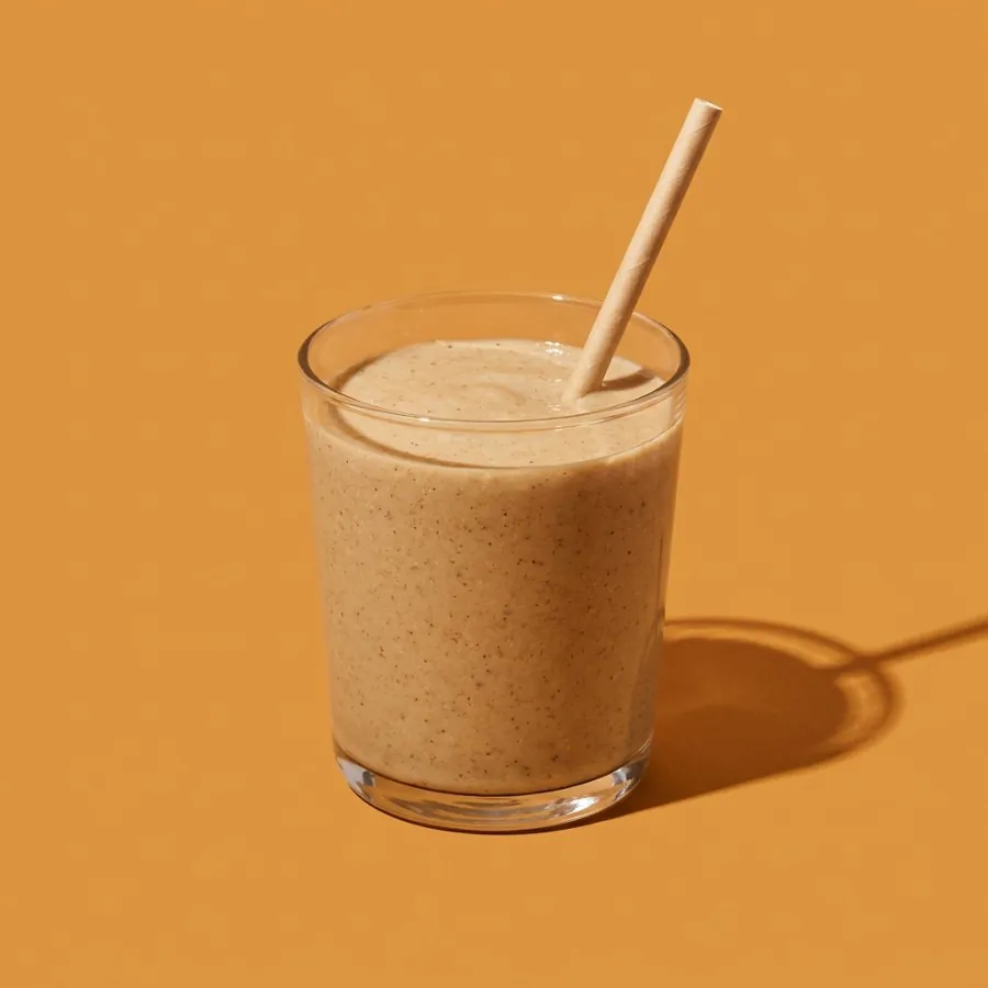 Frullato di banana, datteri e mandorle, foto 3