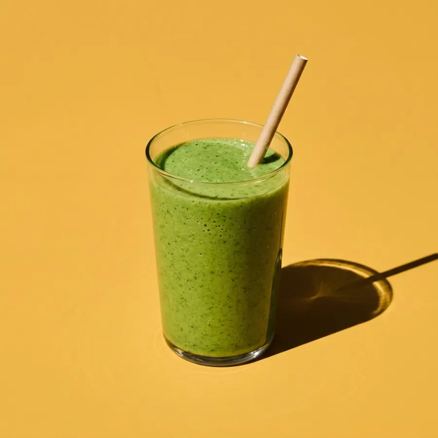 Smoothie vert chou kale, mangue et gingembre, photo 3