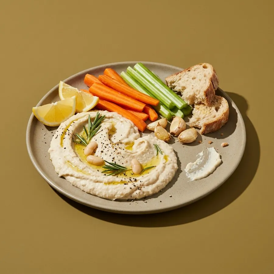 Whipped white bean dip with rosemary, photo 3