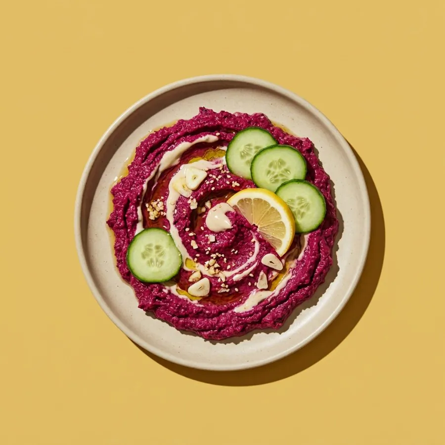 Beetroot and tahini dip