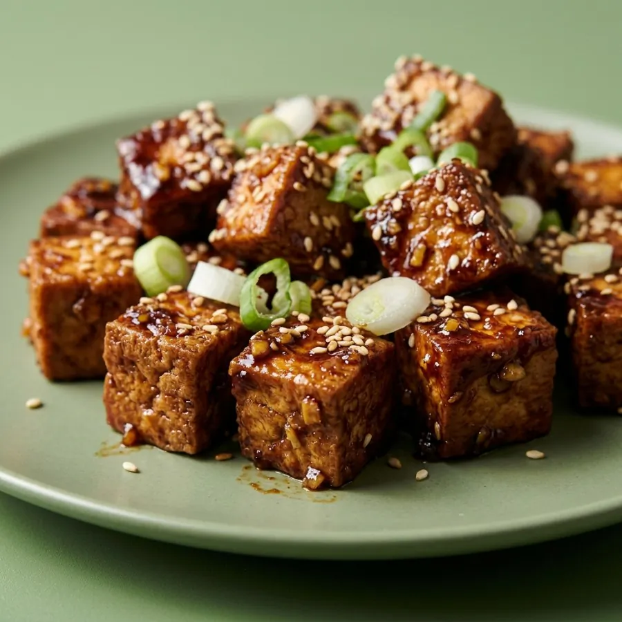 Bouchées de tofu laquées au tamari, photo 2