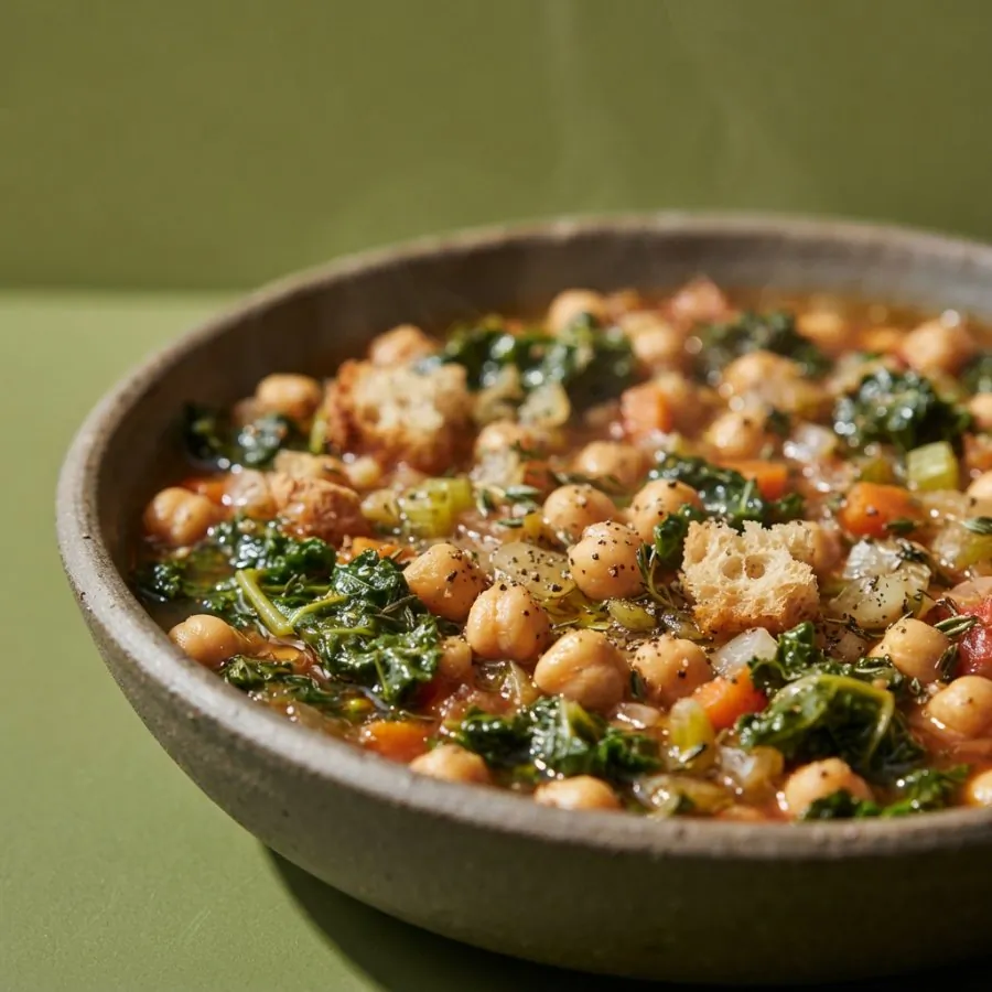 Chickpea and kale minestra, photo 2