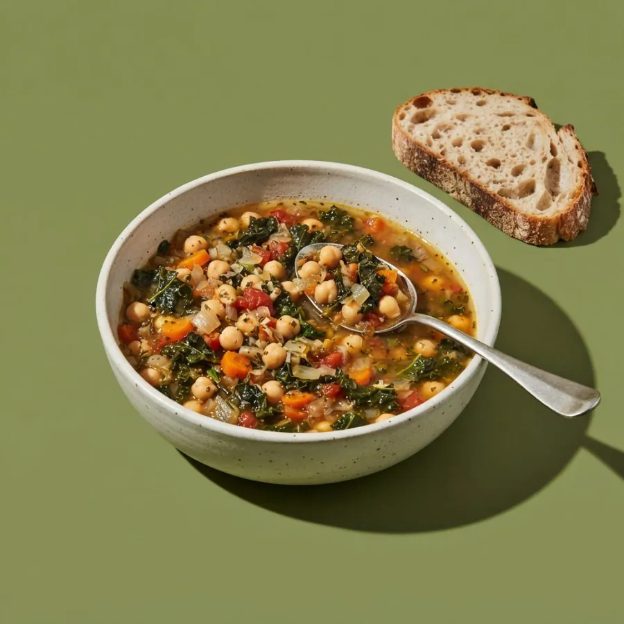 Chickpea and kale minestra, photo 3