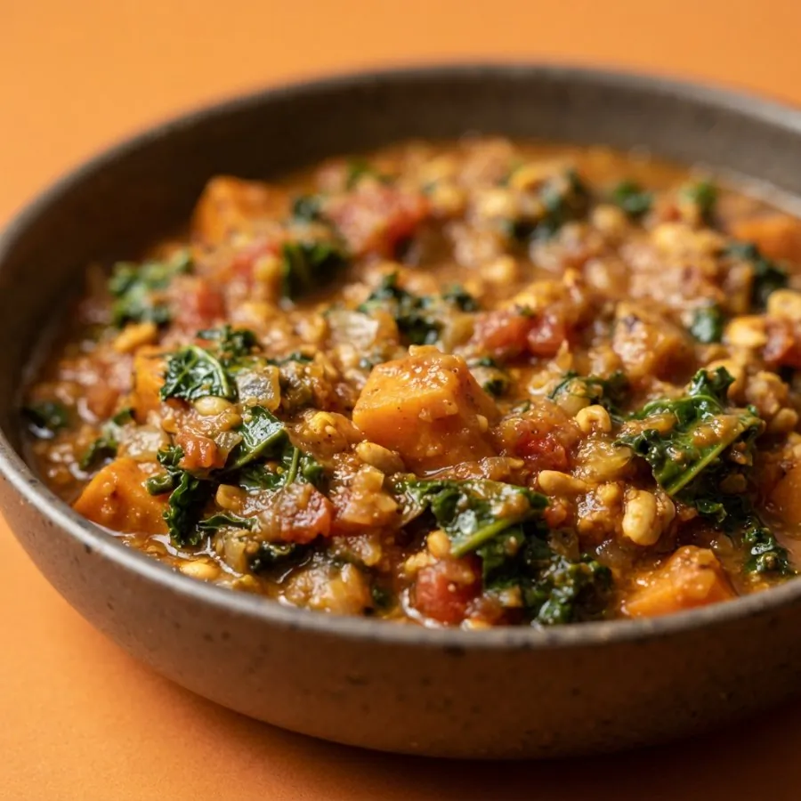 Peanut and sweet potato stew, photo 2