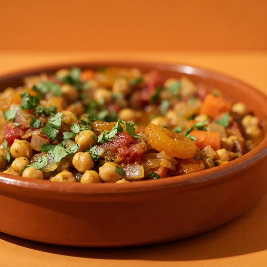 Tagine marroquino de grão-de-bico, foto 2