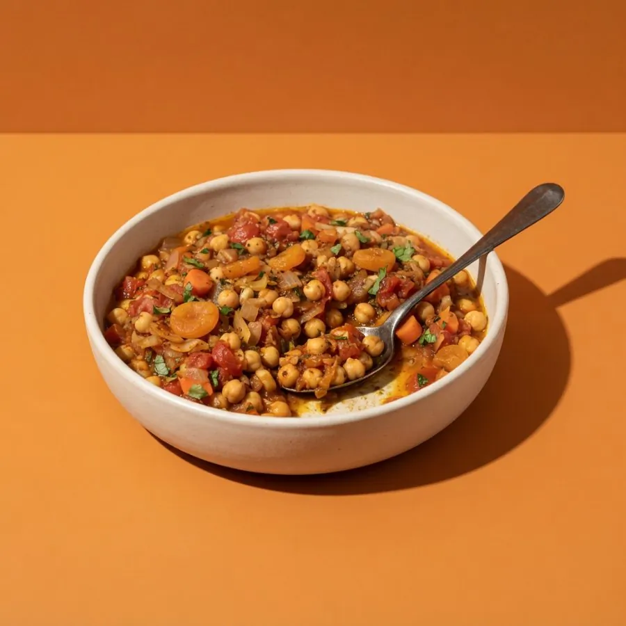 Tagine marroquino de grão-de-bico, foto 3